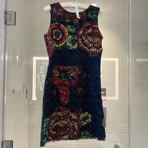 Desigual designer Colorful Lace Dress